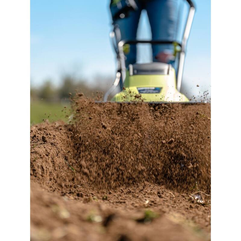 EARTHWISE POWER TOOLS BY ALM 11 in. 6.5 Amp Electric Garden Tiller Cultivator - TC70065EW