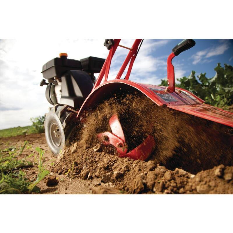 Troy-Bilt Bronco 14 in. 208 cc OHV Engine Rear Tine Counter Rotating Gas Garden Tiller - Bronco CRT