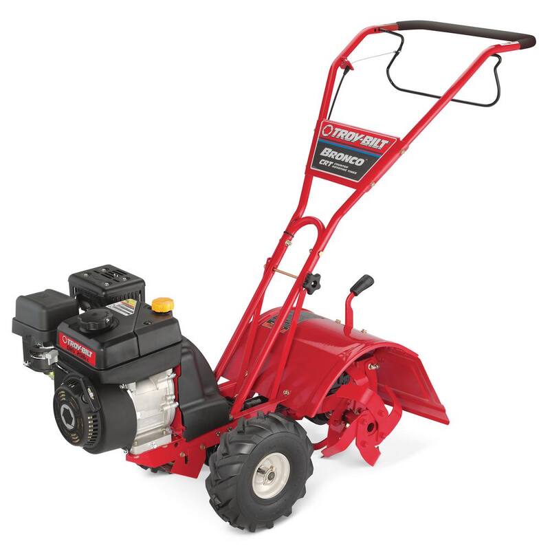 Troy-Bilt Bronco 14 in. 208 cc OHV Engine Rear Tine Counter Rotating Gas Garden Tiller - Bronco CRT