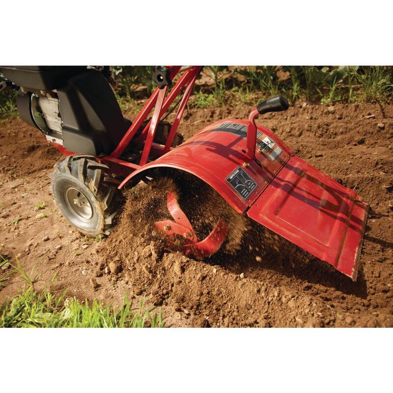Troy-Bilt Bronco 14 in. 208 cc OHV Engine Rear Tine Counter Rotating Gas Garden Tiller - Bronco CRT