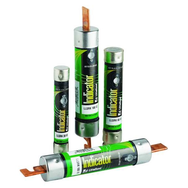 Littelfuse UL Class Fuse, RK1 Class, LLSRK Series, Time-Delay, 200A, 600V AC, Non-Indicating - LSRK200