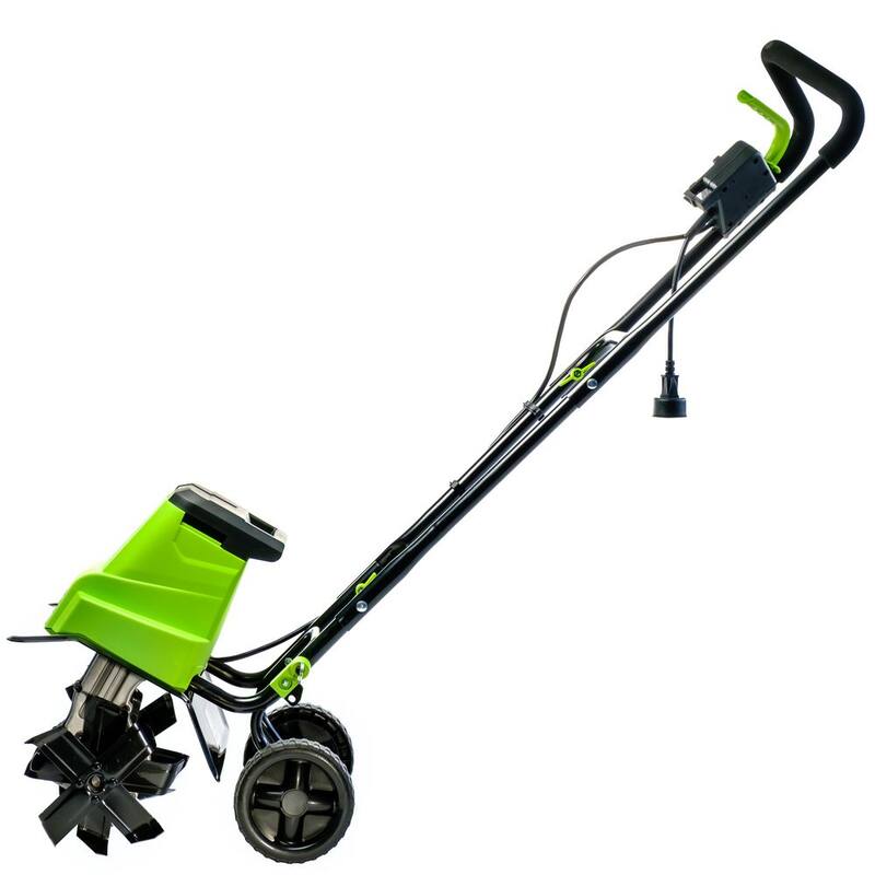 EARTHWISE POWER TOOLS BY ALM 12 in. 9 Amp Electric Garden Tiller Cultivator - TC70090EW