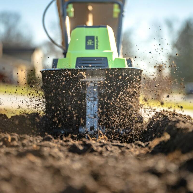 EARTHWISE POWER TOOLS BY ALM 12 in. 9 Amp Electric Garden Tiller Cultivator - TC70090EW