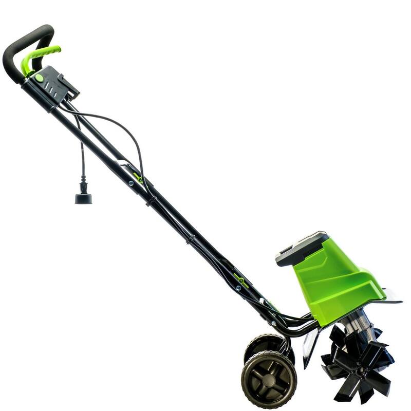 EARTHWISE POWER TOOLS BY ALM 12 in. 9 Amp Electric Garden Tiller Cultivator - TC70090EW
