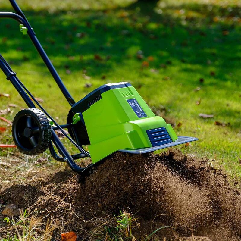 EARTHWISE POWER TOOLS BY ALM 12 in. 9 Amp Electric Garden Tiller Cultivator - TC70090EW
