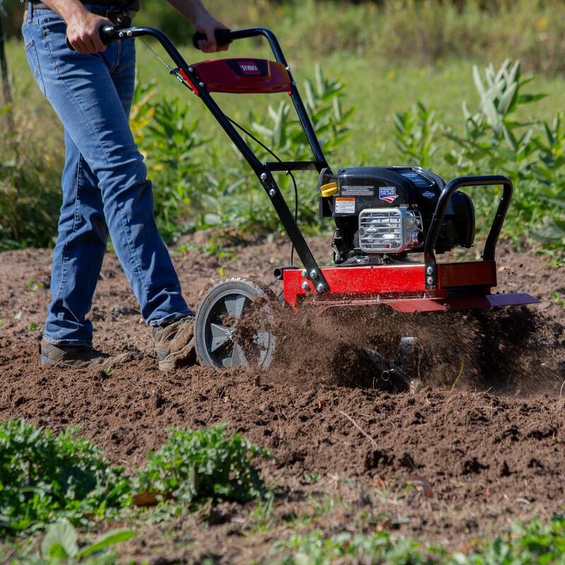Toro 21 in. Max Tilling Width 163 Briggs and Stratton 4-Cycle Engine Front Tine Tiller - 58602