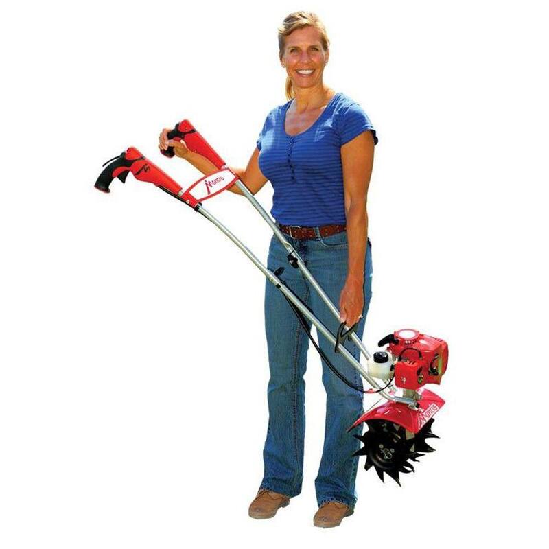 Mantis 21cc 2-Cycle Plus Gas Mini Tiller with FastStart - 7924