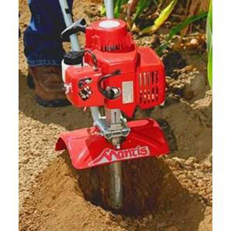 Mantis 21cc 2-Cycle Plus Gas Mini Tiller with FastStart - 7924