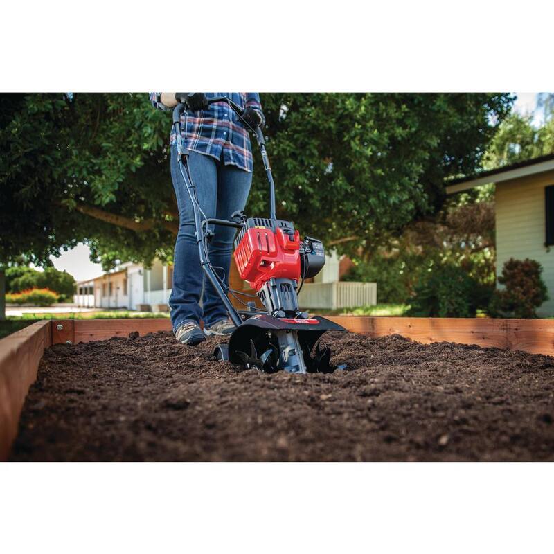 Troy-Bilt 9 in. 25cc 2-Cycle Gas Cultivator with SpringAssist Starting Technology - TB225