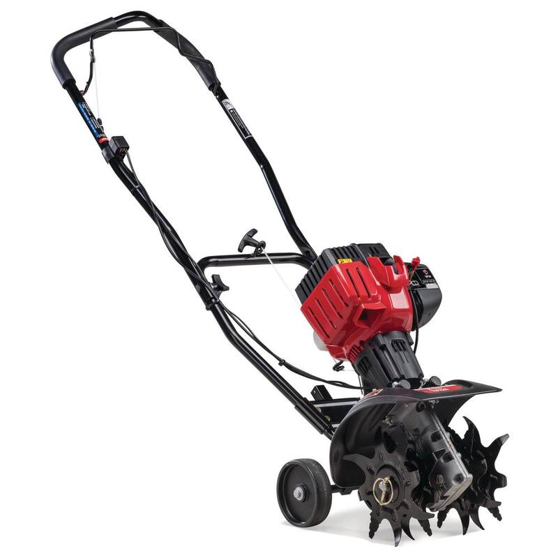 Troy-Bilt 9 in. 25cc 2-Cycle Gas Cultivator with SpringAssist Starting Technology - TB225