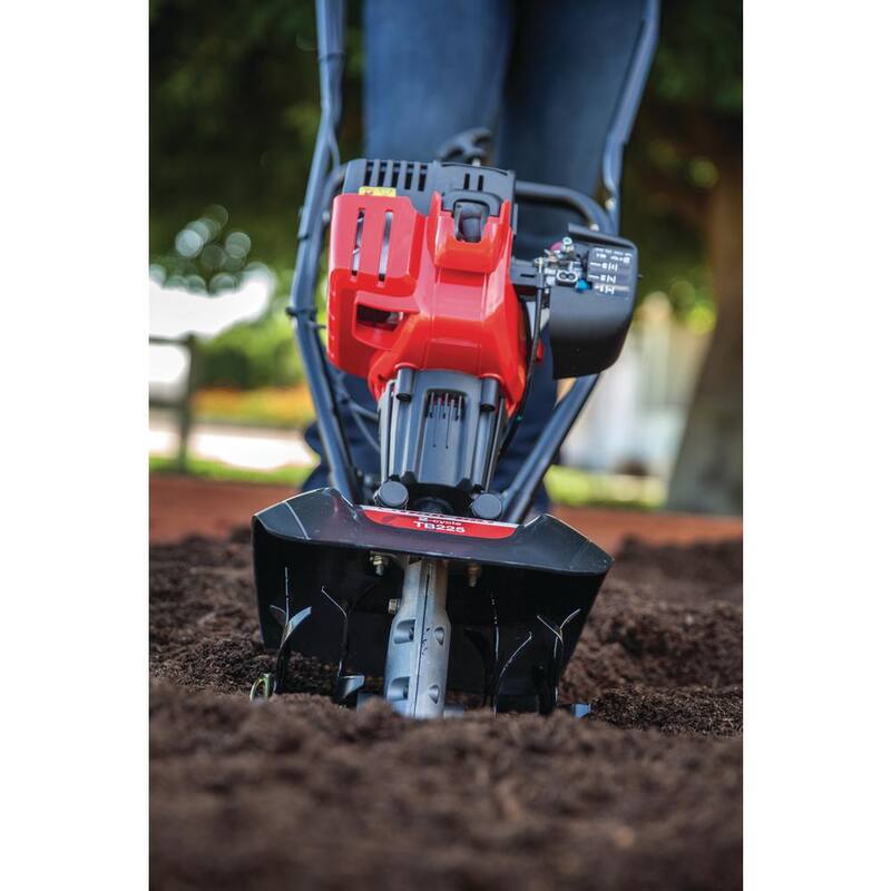 Troy-Bilt 9 in. 25cc 2-Cycle Gas Cultivator with SpringAssist Starting Technology - TB225