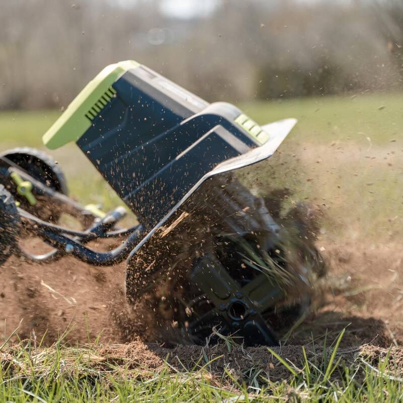 EARTHWISE POWER TOOLS BY ALM 18 in. 14 Amp Electric Garden Tiller Cultivator - TC70018EW
