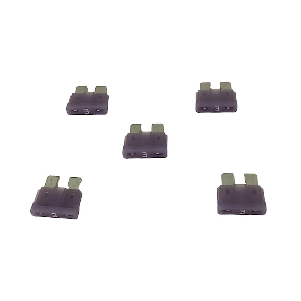 Littelfuse Fuse, Ato Std And Smart Glow Blade, Violet, 3A, Carded - 0ATO003.VP