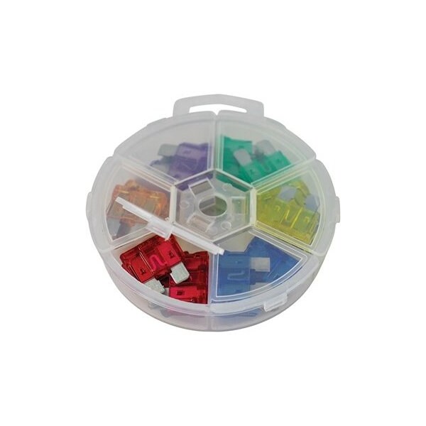 Sea Dog Automotive Fuse Kit, ATO Series, 24 Fuses Included, 3 to 30A, Not Rated - 445154-1