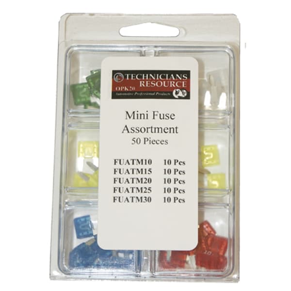 Titan Automotive Fuse Kit, 96 Fuses Included, Not Rated - TIT45229