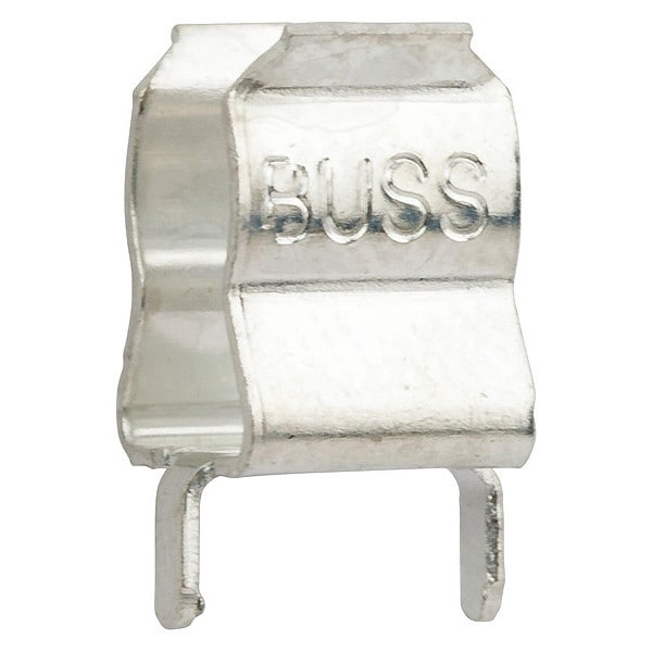 Eaton Bussmann Fuse Clip, American Glass Fuse Class, 30A Max. Amps, 600V AC Max. Volts, 0 to 30A Amp Range, 100 PK - 1A1907-03-R