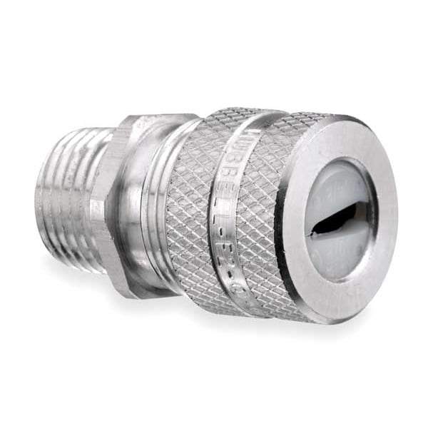 Hubbell Wiring Device-Kellems Underground Cord Connector, 1/2 in., Gray - UFC0001