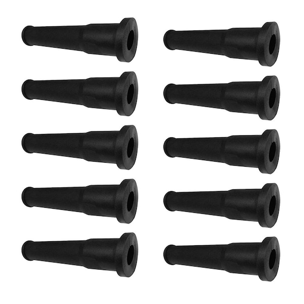 Superior Electric Strain Relief / Cord Protector Rubber Boot fits 12/3, 14/3 AWG Electrical Cords, PK 10 - Boot-M-10PK