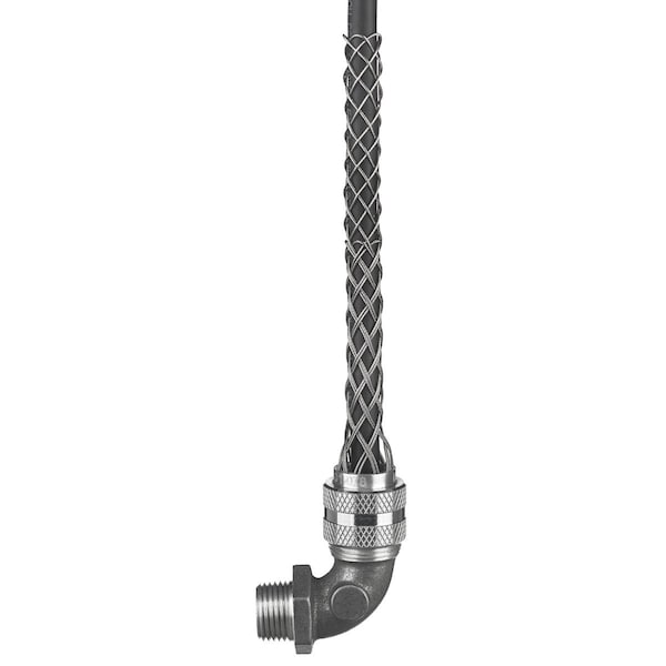 Hubbell Wiring Device-Kellems Strain Relief Cord Grip, 90, 3/4 in Trade - 074-01-083