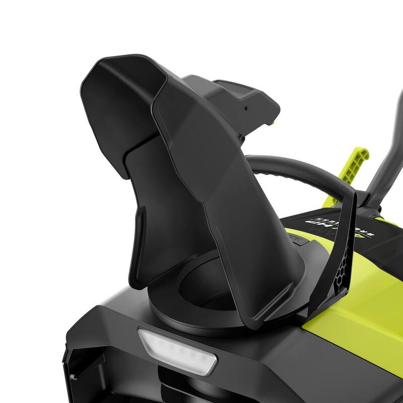RYOBI 40V HP Brushless 18 in. Single-Stage Cordless Electric Snow Blower with 6.0 Ah Battery and Charger - RY40890