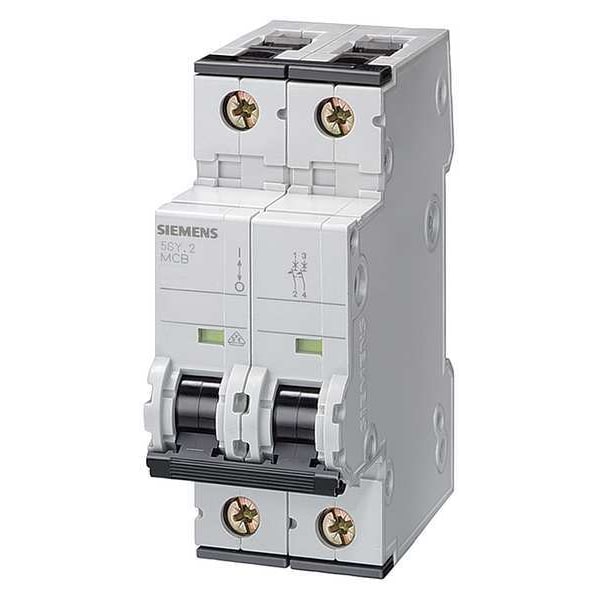 Siemens Circuit Breaker, 5SY6 Series, 32A, 1+N Pole, 230V AC, 6kA at 230V AC, C Curve - 5SY65327