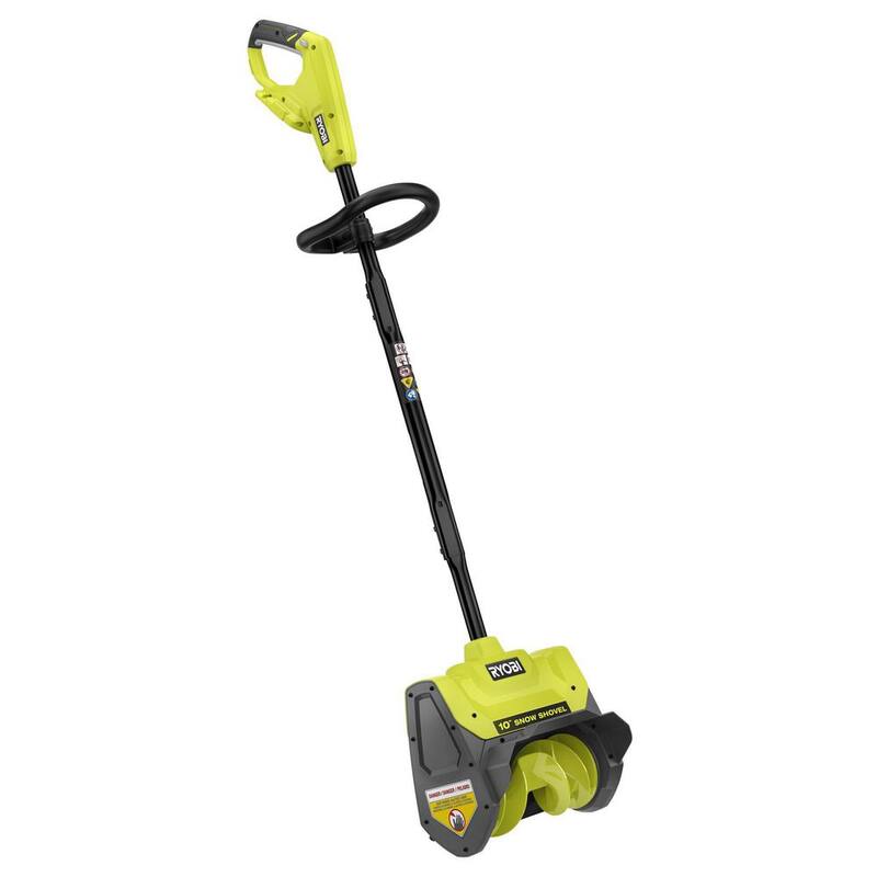 RYOBI ONE+ 18V 10 in. Single-Stage Cordless Electric Snow Shovel (Tool Only) - P2706BTL