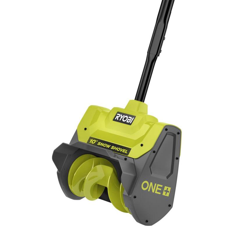 RYOBI ONE+ 18V 10 in. Single-Stage Cordless Electric Snow Shovel (Tool Only) - P2706BTL
