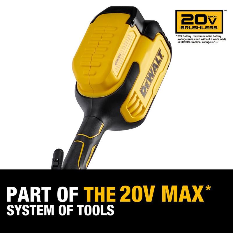 DEWALT 10 in. 20-Volt MAX Cordless Snow Shovel - Tool Only - DXSVXA2016-002