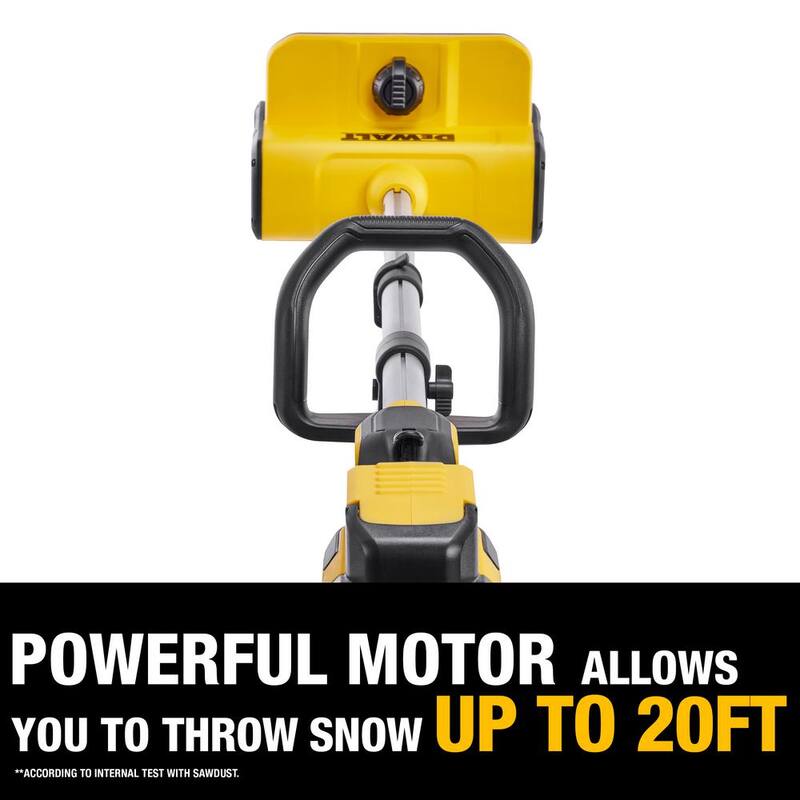 DEWALT 10 in. 20-Volt MAX Cordless Snow Shovel - Tool Only - DXSVXA2016-002