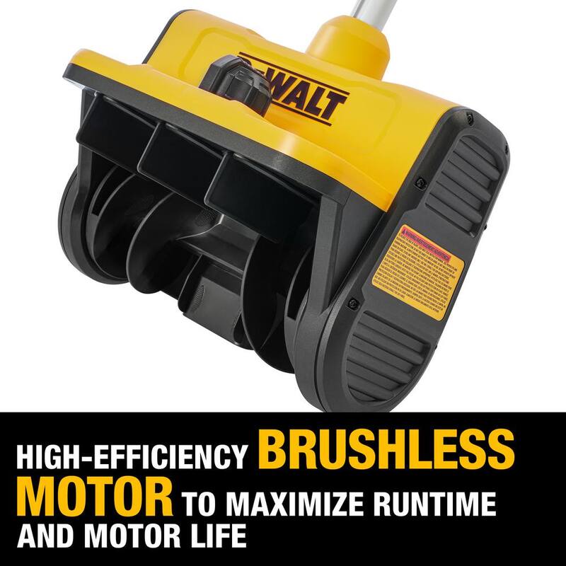 DEWALT 10 in. 20-Volt MAX Cordless Snow Shovel - Tool Only - DXSVXA2016-002