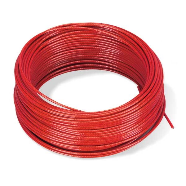 Cable de Sensores Telemecanique, de Acero Recubierto de Plástico, 83 pies de largo - XY2CZ302
