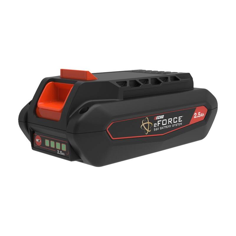 ECHO eFORCE 56V 151 MPH 526 CFM Cordless Battery Powered Handheld Leaf Blower with 2.5Ah Battery and Charger - DPB-2500C1