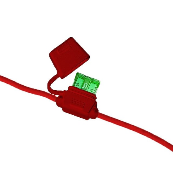 Optifuse IP67 In-Line for Regular Blade, 16AWG 15A - LPR-02R-16R