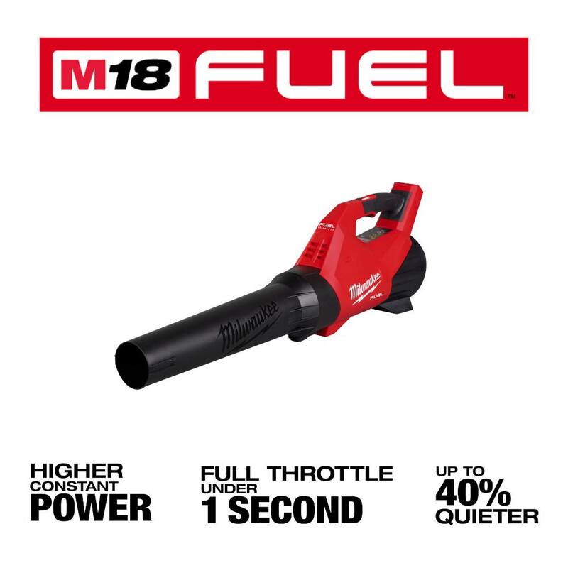 Milwaukee M18 Fuel 16 in. 18-Volt Brushless Cordless Electric Battery Powered Chainsaw Blower and (3) Battery Combo Kit 2-Tool - 2727-21HDB-48-11-1813-48-11-1881