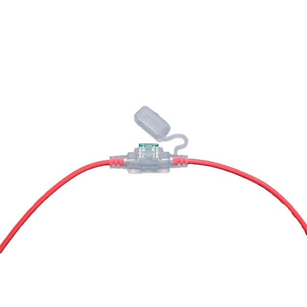 Optifuse IP66 In-Line for Mini Blade LowPro, 12AWG 30A - LPS-12C-12R