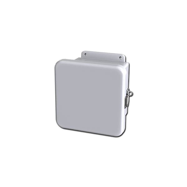 Saginaw Control & Engineering Fiberglass Reinforced Polyester Electrical Enclosures, 7.53 in H, 4.72 in D, 7.53 in W, Hinged - SCE-6065CHQRFG