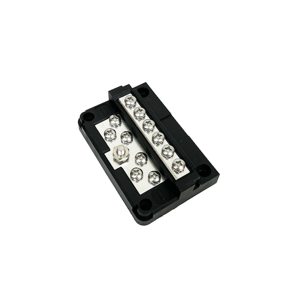 Optifuse Modular Fuse Block for Regular Blade - Ground, 12P - BLR-800-G
