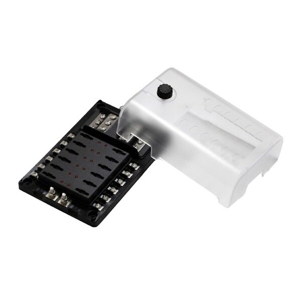 Optifuse Fuse Block for Regular Blade - LED/Ground, 12P - BLR-I-912-G