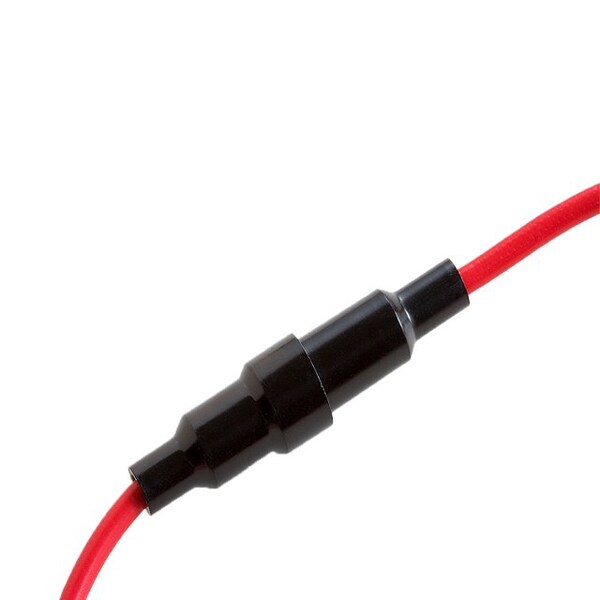 Optifuse In-Line Holder for 5x20mm, 16AWG 15A - LPC-02B-16R