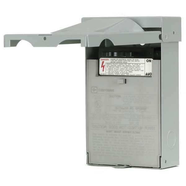 Interruptor de desconexión de aire acondicionado con fusibles Eaton, 240V AC, NEMA 3R - DPF221R