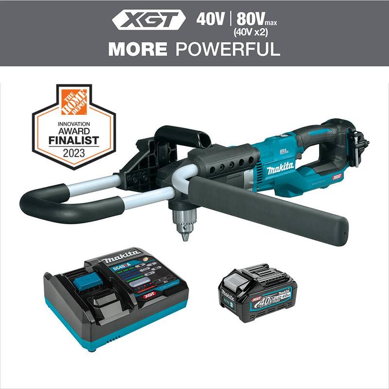 Makita 40V max XGT Brushless Cordless 36 cc Earth Auger Kit (4.0Ah) - GGD01M1