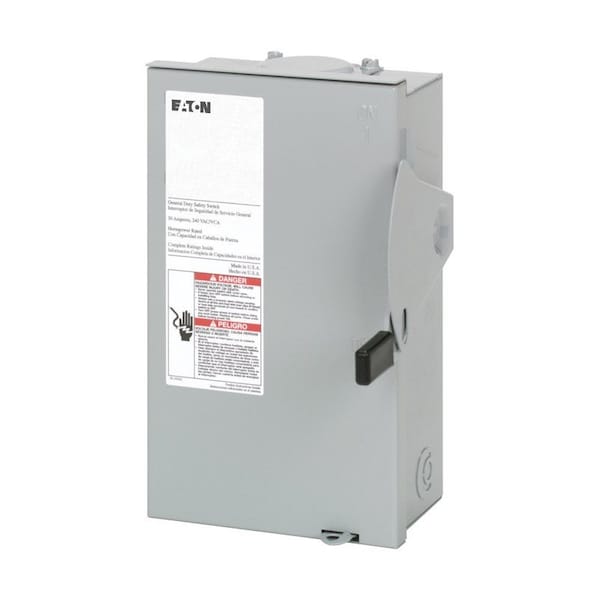 Interruptor de seguridad de fusible Eaton Cutler-Hammer de 30 amperios - DG221NRB