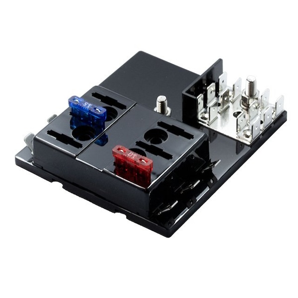 Optifuse Fuse Block for Regular Blade - Ground, 6P - BLC-106-G