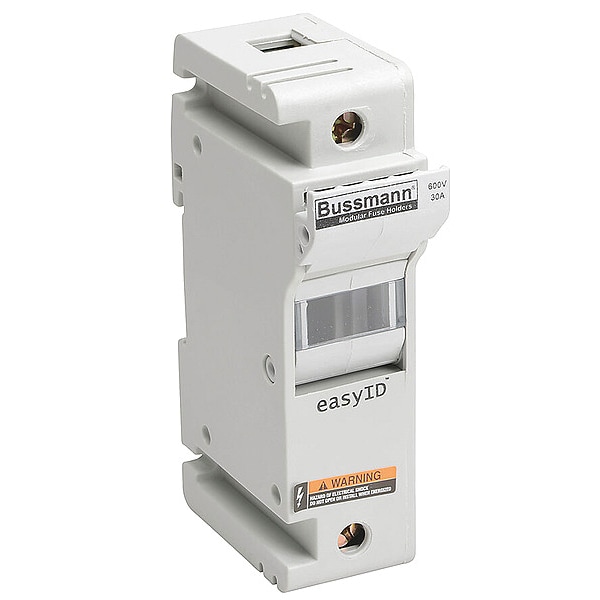 Eaton Bussmann Fuse Holder, 1 Poles, 0 to 30A Amp Range, 600V AC/DC Volt Rating - CH30J1