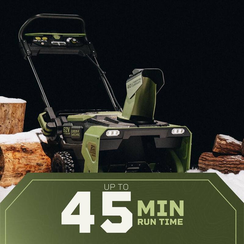 Green Machine 21 in. Single Stage Electric Snow Blower - GMSB6200-SS