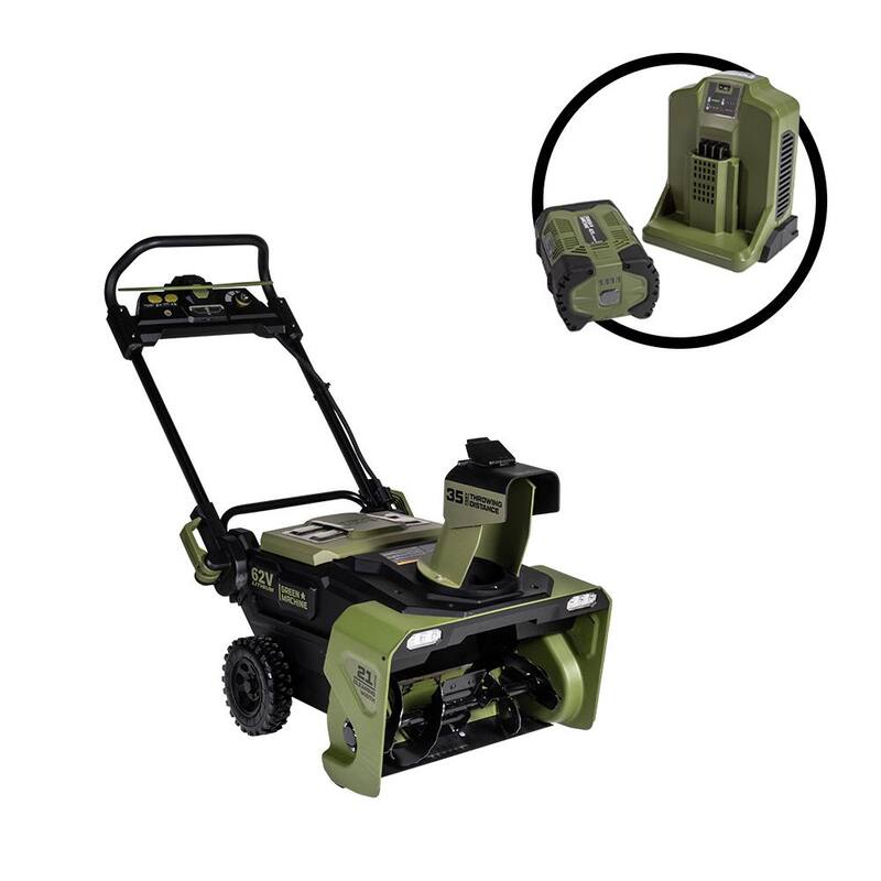Green Machine 21 in. Single Stage Electric Snow Blower - GMSB6200-SS