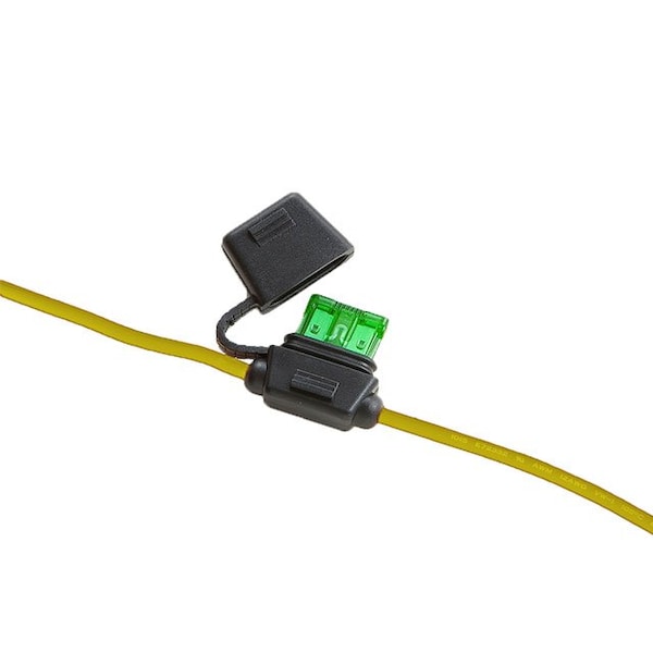 Optifuse IP67 In-Line for Regular Blade, 14AWG 20A - LPR-02B-14Y