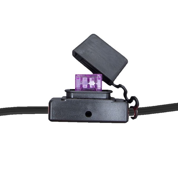 Optifuse IP65 In-Line for Maxi Blade, 8AWG 60A - LPX-02B-8B