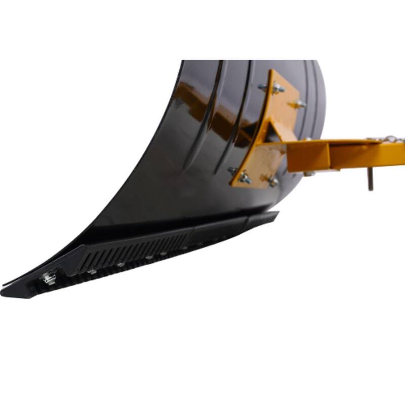 ITOPFOX 47 in. Snow Cordless Shovel with Wheels and Cushioned Angle Handle, Snow Pusher, Tool 29 in. Blade and 10 in. Wheels - HDPH002OT007