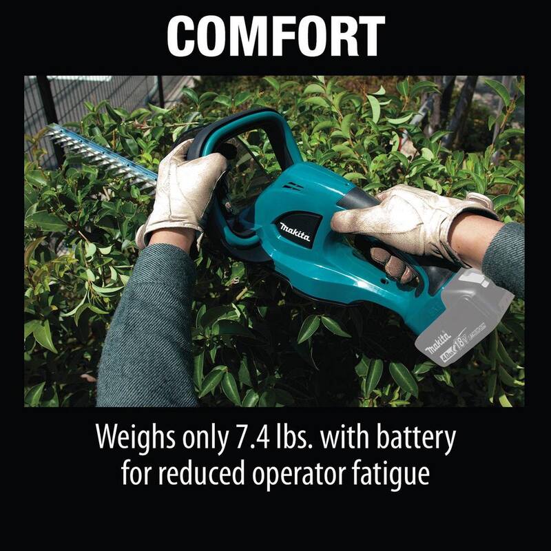 Makita LXT 18V X2 (36V) Lithium-Ion Brushless Cordless Leaf Blower Kit (5.0Ah) with LXT Cordless 22 in. Hedge Trimmer - XBU02PT-XHU02Z